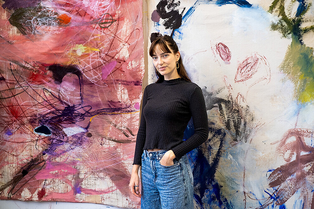 Porträt Finja Meyer Arbeiten der Kommunikationsdesignerin Finja Meyer